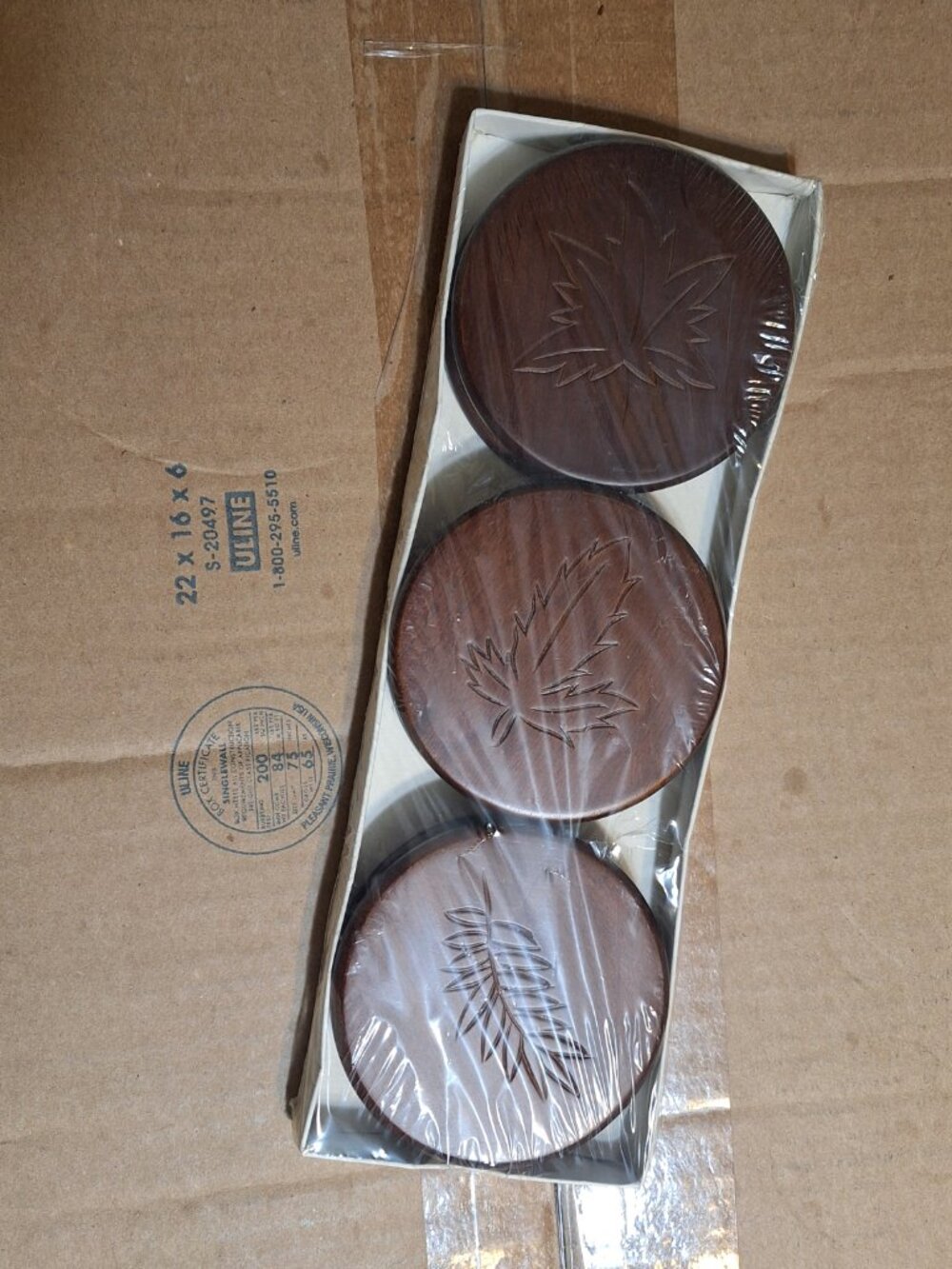 wooden coasters